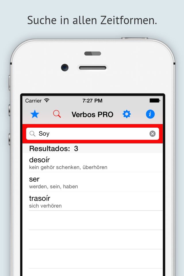 10.000 verbos en español PRO screenshot 4