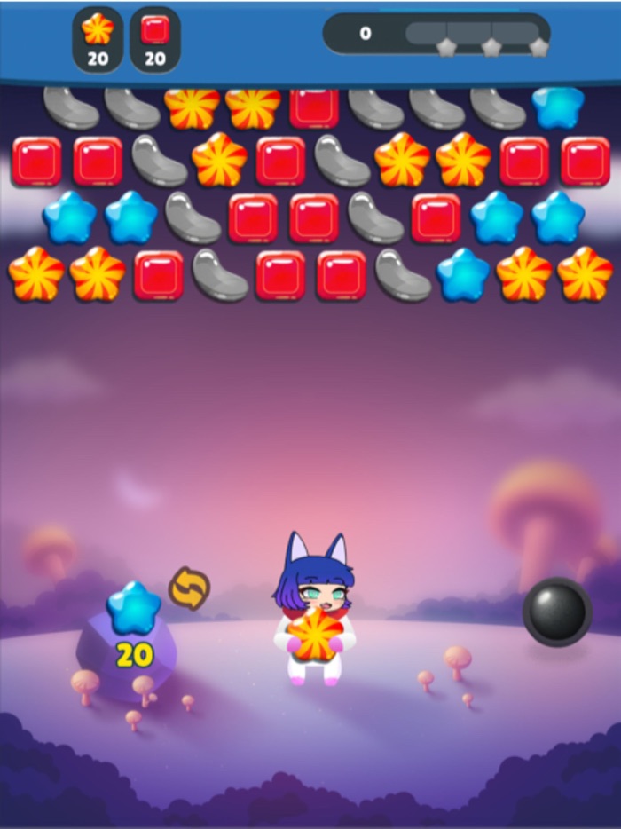 Gacha Bubble Shoot Life Match