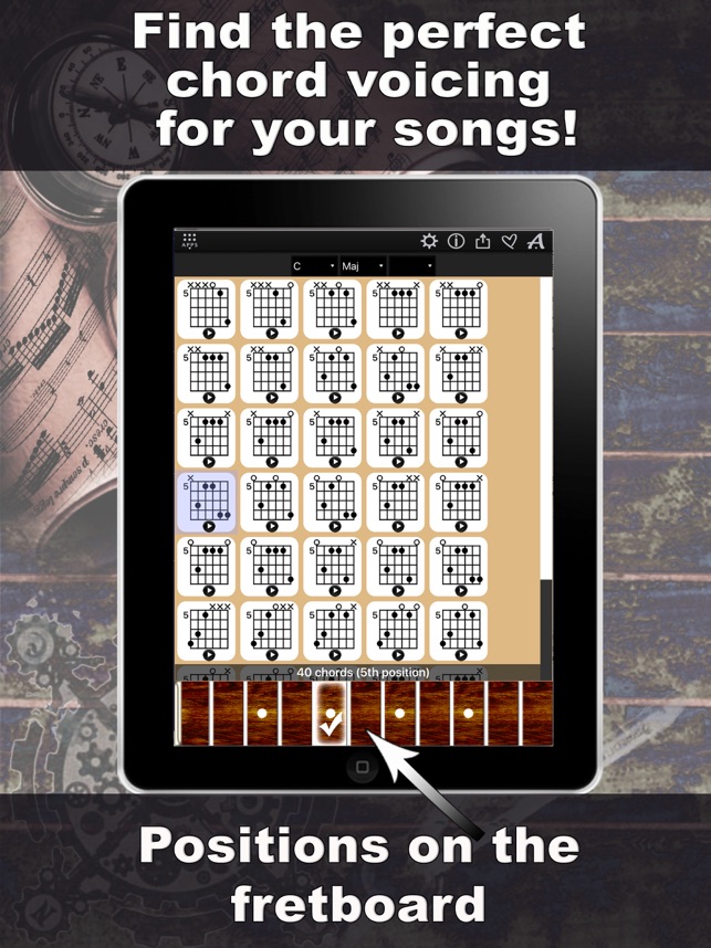 Guitar Chords Compass On The App Store