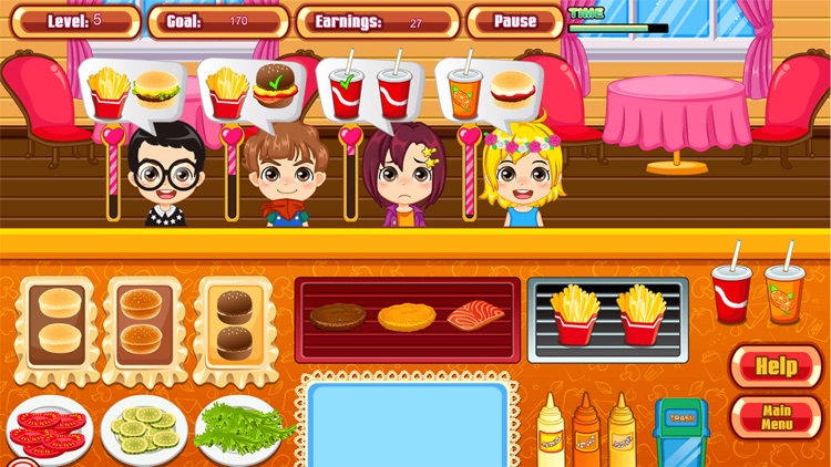 Restaurant - Burger Shop Maker screenshot-5