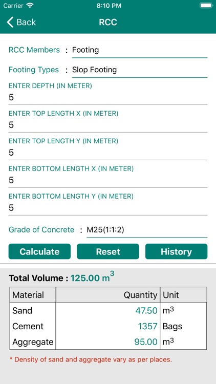 Civil Material Estimator screenshot-8