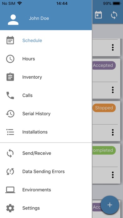Infor LN Mobile Service screenshot 2