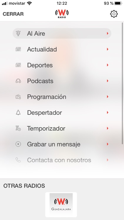 WRadio México para iPhone