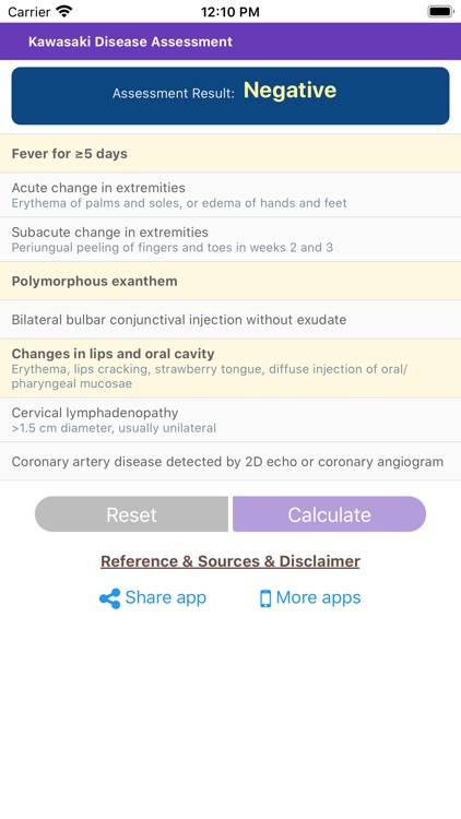 Kawasaki Disease Assessment