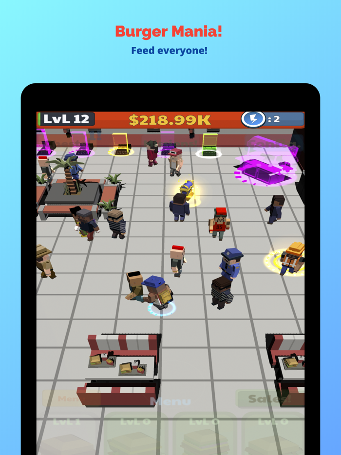 Burger Mania - Idle Tycoon