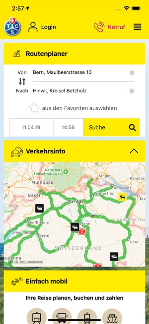 TCS - Touring Club Schweiz(圖1)-速報App
