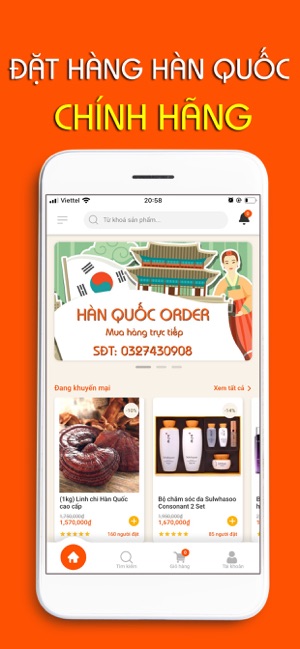 Hàn Quốc Order