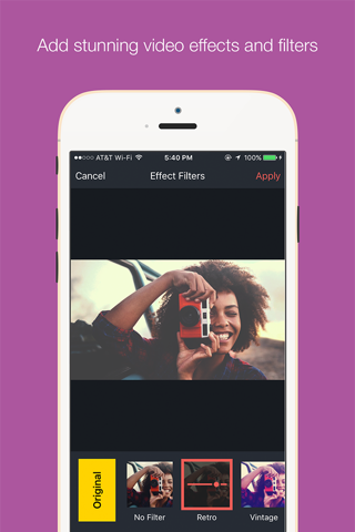 Post Edit - Photo+Video Editor - náhled