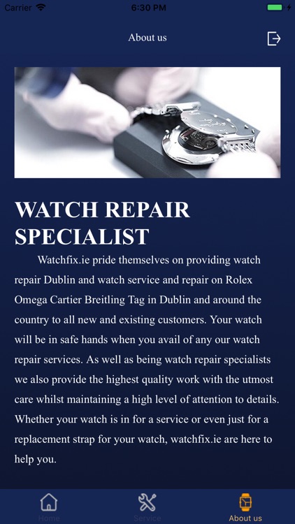 MDK Watch Repair Specialist