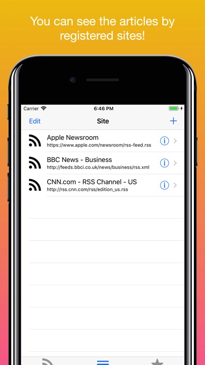 FLAT RSS Reader