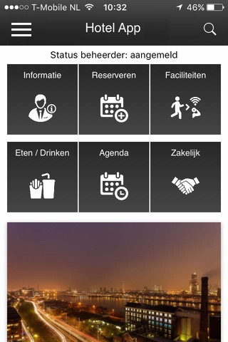 Hotel App - náhled