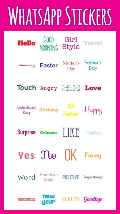 Stickers for All Messages App!