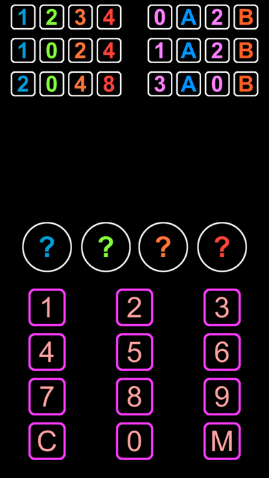 NUMS - 1A2B Guess Number Game screenshot 3