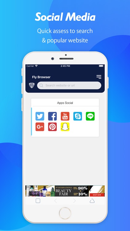 Fly·Fast Simple Speed Browser