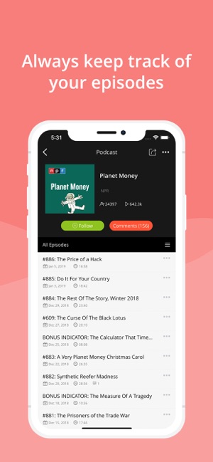 Podbean Podcast App & Player(圖3)-速報App