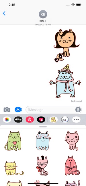 Lovely Cats Sticker Pack(圖2)-速報App