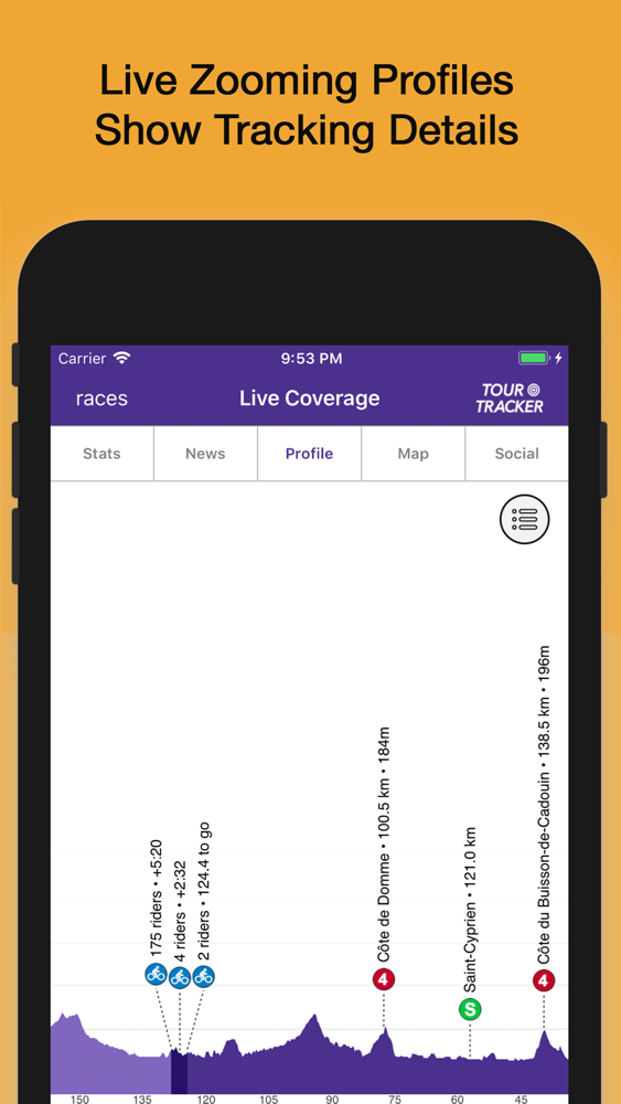 tour tracker app