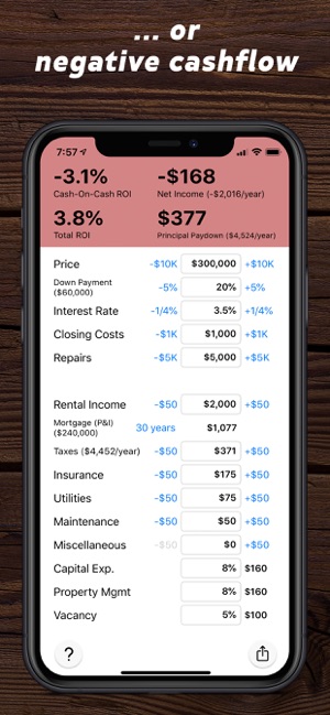 Rental Calculator for Cashflow(圖3)-速報App