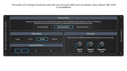 De-Esser AUv3 Audio Plugin screenshot 4