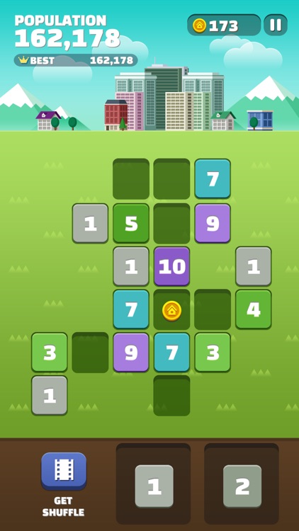 My Little Town : Number Puzzle