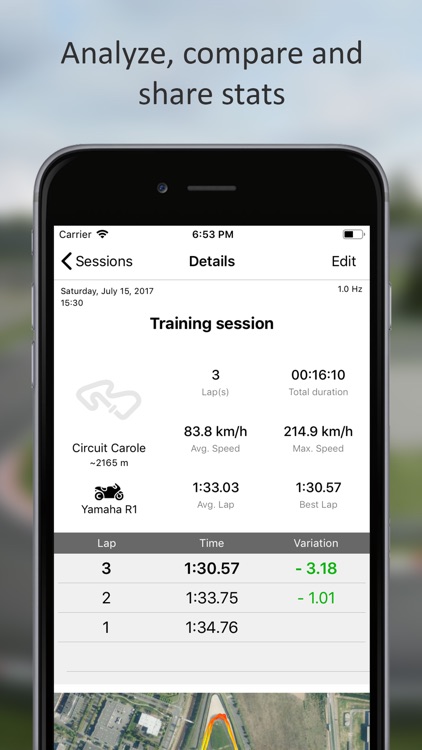 LapTrophy - GPS Lap Timer
