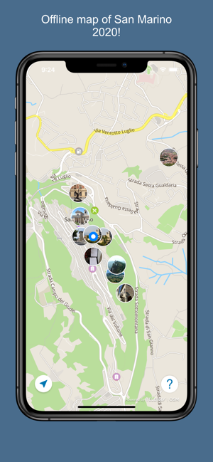 San Marino 2020 — offline map(圖1)-速報App