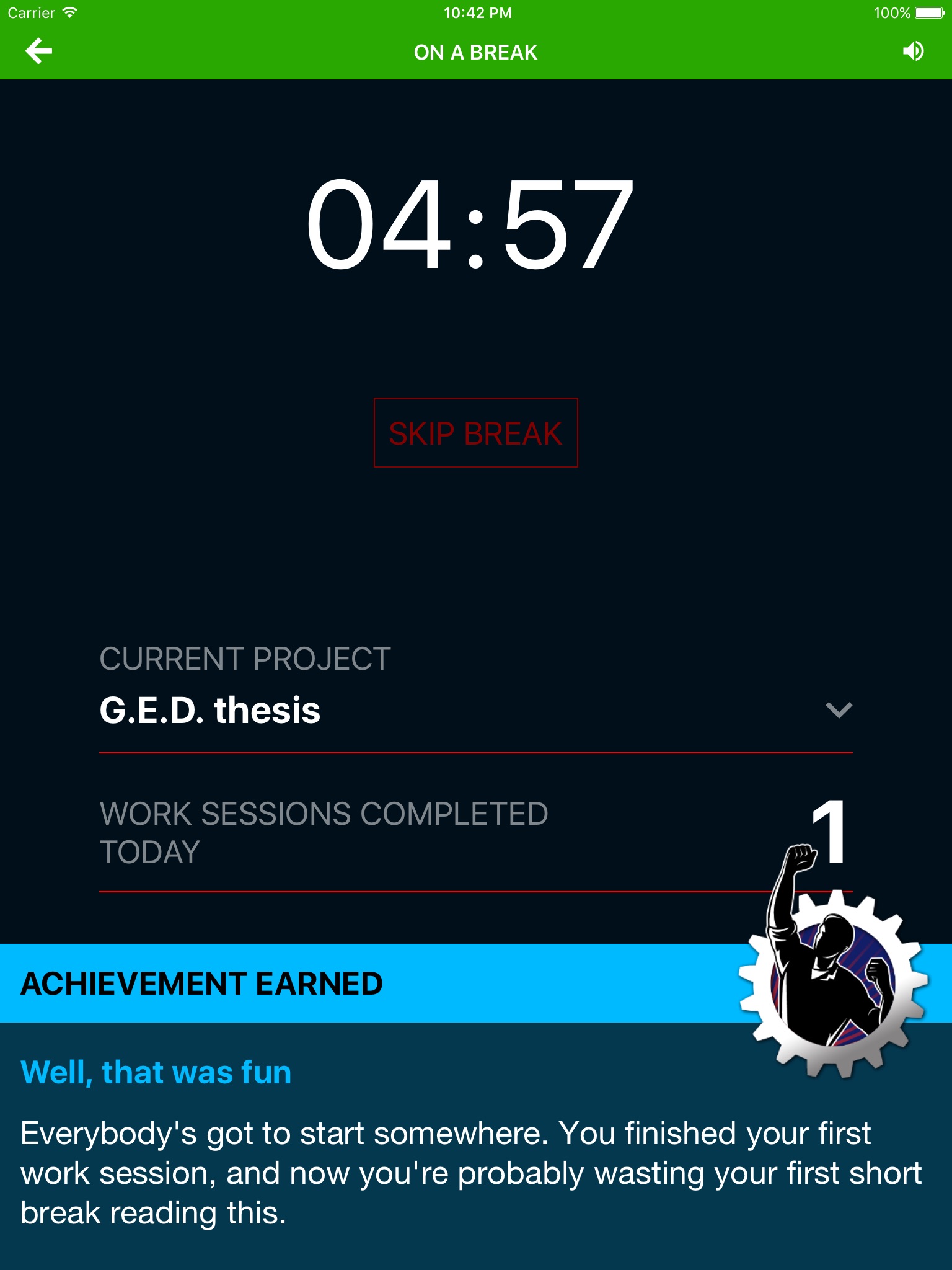 Productivity Challenge Timer screenshot 3