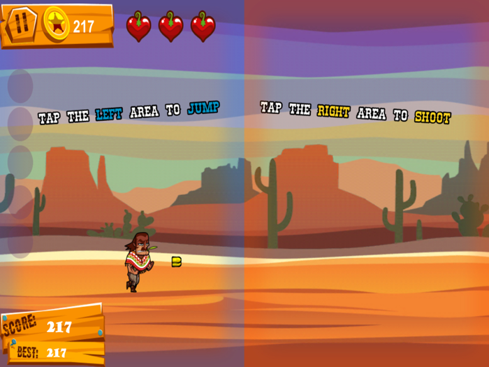 wütender bewaffneter Mann