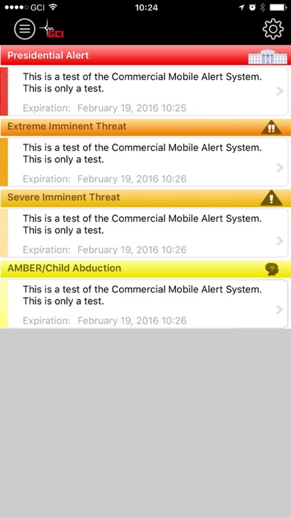 GCI Alerts