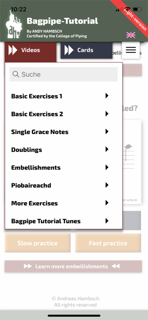 Bagpipe Tutorial Light(圖2)-速報App