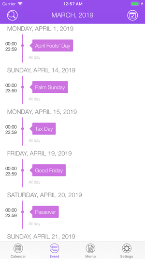 Calendar - Events & Reminders(圖2)-速報App