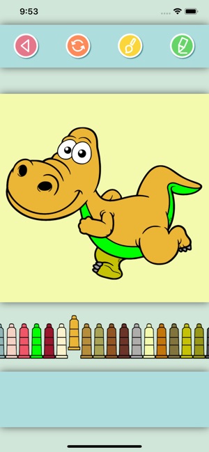 Dino Coloring Pages for Kids(圖2)-速報App