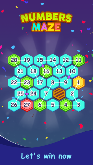 Number Hexagon Puzzle screenshot 3