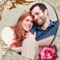 With Romantic Photo Frames, you can add a beautiful frames for pictures of your couple, and easily share with friends