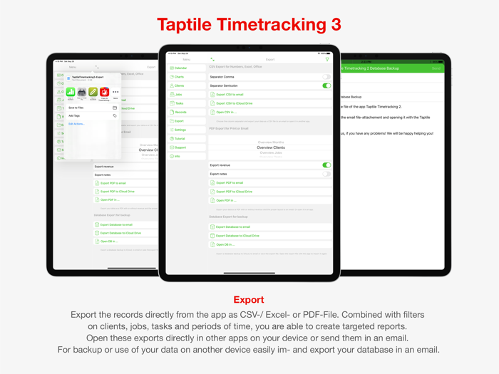 Taptile Timetracking 3