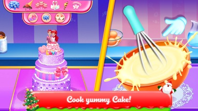 Christmas Doll Cooking Cakes screenshot 2