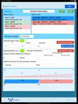 Game screenshot FEM Beam Deflection Analysis apk