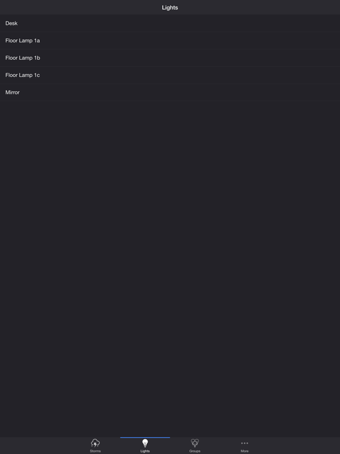 Thunderstorm for LIFX