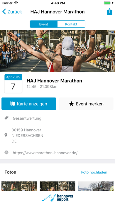 Hannover Marathon Tracking screenshot 3