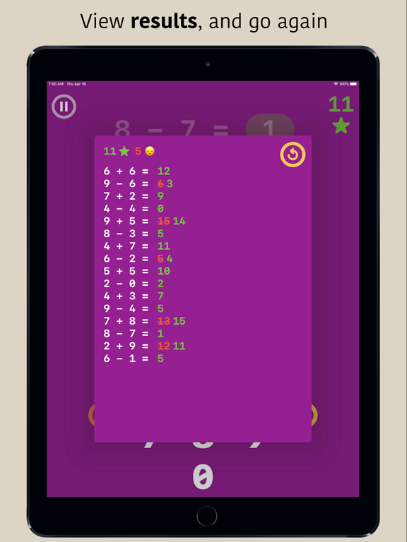 Screenshot #6 pour Simple Math - Learn by Solving