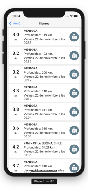 CONTINGENCIAS - Clima y Sismos(圖6)-速報App