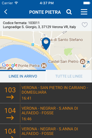 Info Bus Verona screenshot 2