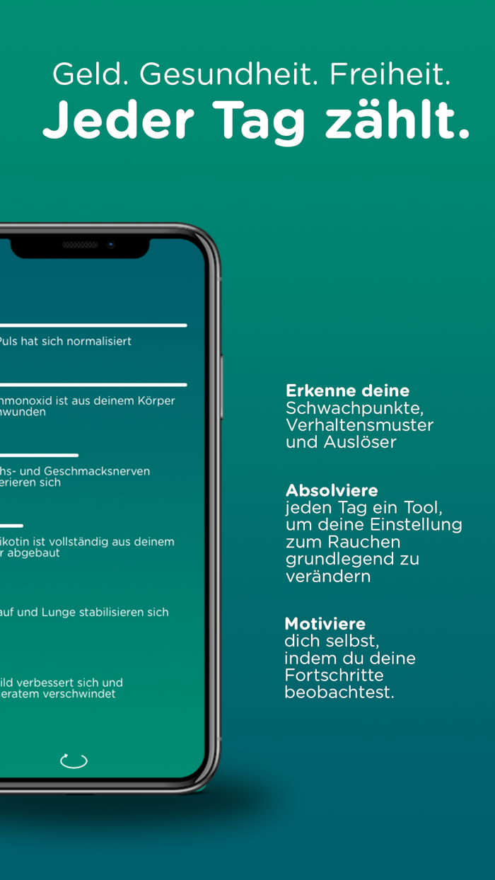 Breathr - anfangen, aufzuhören