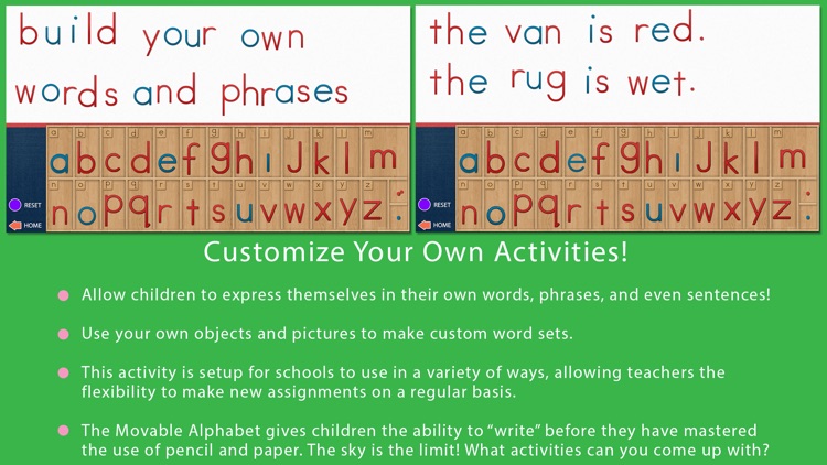 Montessori Movable Alphabet screenshot-3