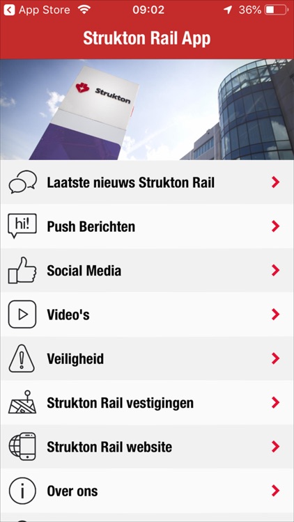 Strukton Rail App