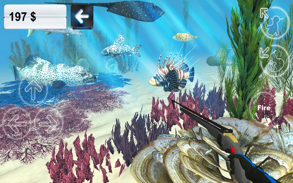 Hunter underwater spearfishing screenshot 3