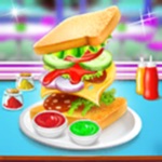 Sandwich  Fries Maker Game