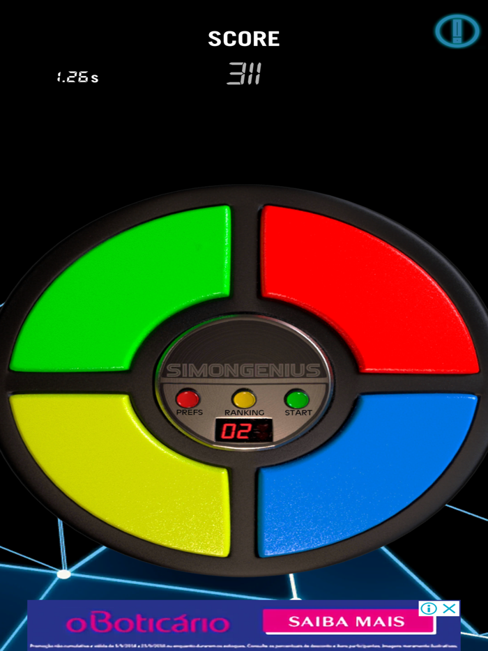 Genius Droid Memory Game