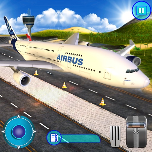 Fly Airplane 3D : Flight Games Icon