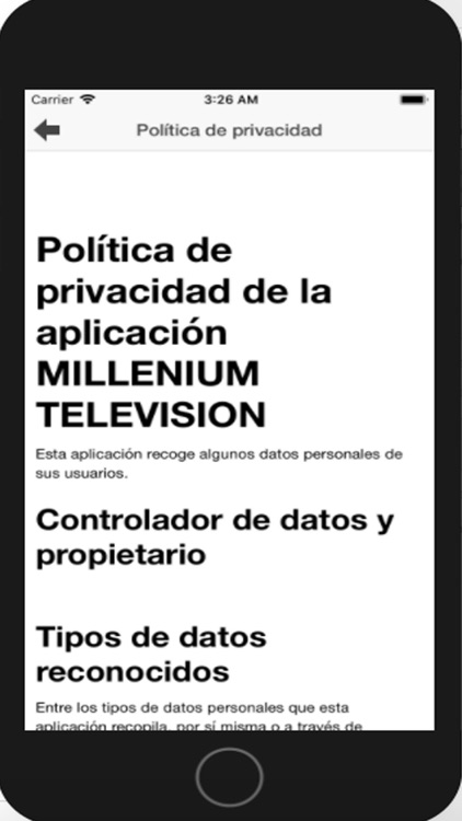 TV MILLENIUM